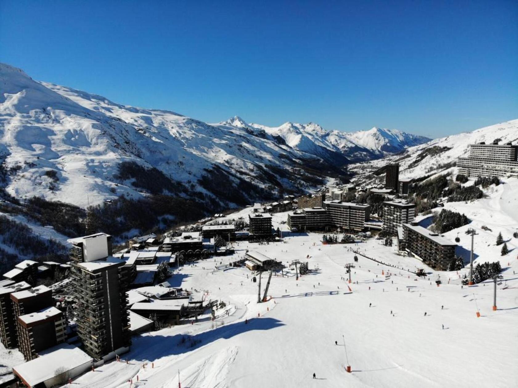 Residence Oisans - Appartement Chaleureux Ski Aux Pieds Aux Menuires Mae-4874 圣马丁德贝尔维尔 外观 照片